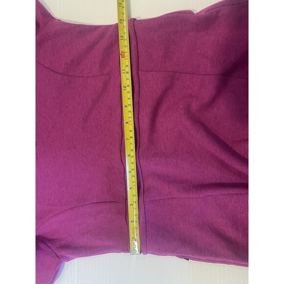 Toad & Co Dress Fuchsia Pink Long Sleeve Fit Flare Soft Outdoor Womens Small* - Picture 16 of 16